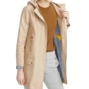J. Crew Chateau Trench Coat 0 Khaki